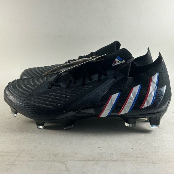 Adidas Predator Edge.1 L FG Soccer Cleats Black Size Mens 6 Womens 7 GV7391 - Picture 3 of 10